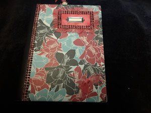 Red and Teal Journal