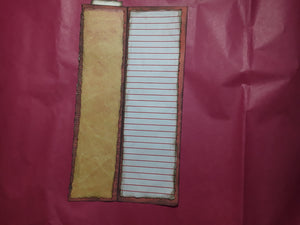 Book Page Stacked Pocket-Red